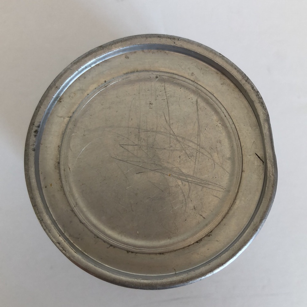 Vintage Girl Scout Collapsable Aluminum Cup And Pin With Safety Pin Clasp - Picture 7 of 15